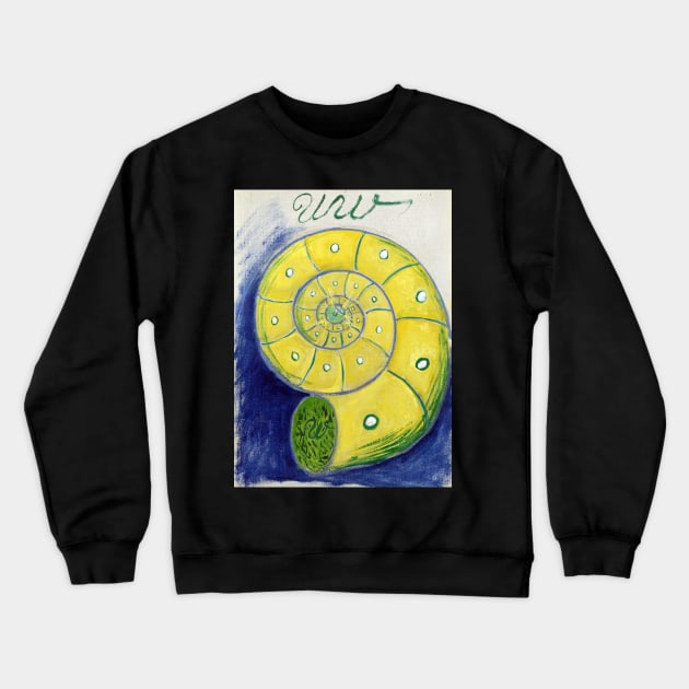 High Resolution Hilma af Klint Primordial Chaos No 5 Group I 1906 Crewneck Sweatshirt by tiokvadrat